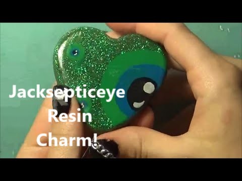Easy DIY JackSepticEye Resin Charm!
