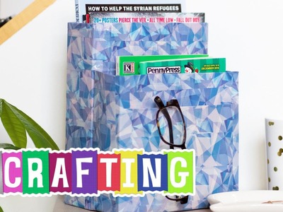 How to Craft a Duct Tape Magazine Holder