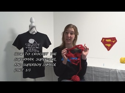 How to Crochet the Superman, Supergirl, and Superboy Symbol - Part 1.3