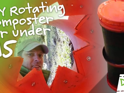 How To Make A DIY Rotating Composter From 2 Buckets