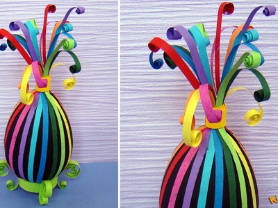 How to make a Paper Quilling Easter Eggs? DIY