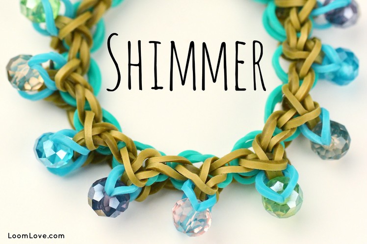 How to Make a Rainbow Loom Shimmer Bracelet