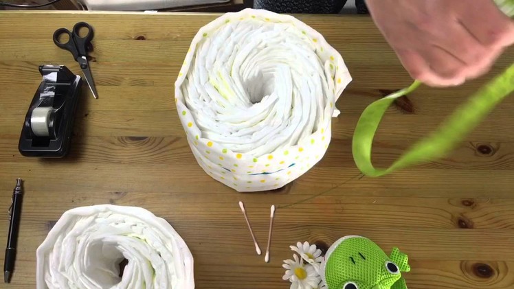How to make a simple Nappy Cake