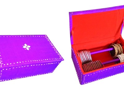 How to make bangle box. DIY bracelet box
