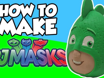 How-To Make Gecko From PJ MASKS Play-Doh Surprise Egg!