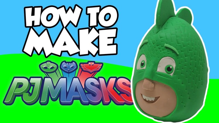 How-To Make Gecko From PJ MASKS Play-Doh Surprise Egg!