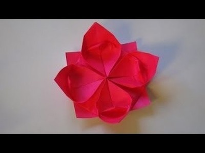 How to make your own Origami water lily