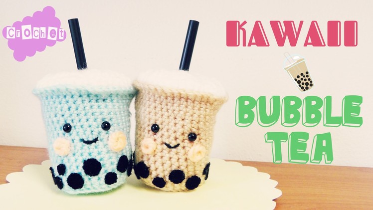 Kawaii Boba Drink | Crochet Amigurumi Tutorial
