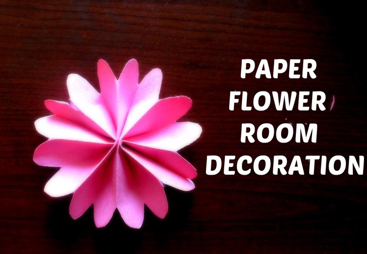 PAPER FLOWERS || DIY room decoration flowers