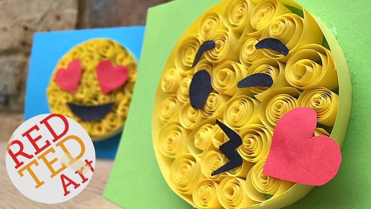 Paper Quilling for Beginners - Emoji Crafts - Easy DIY - Cool Craft Idea