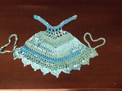 Summer dress (Toddler) Crochet in Tamil.English