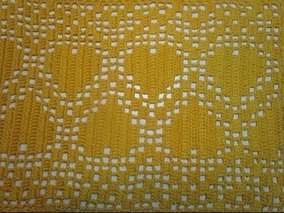 Uncinetto crochet centro tavola filet