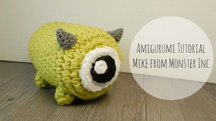 Amigurumi Tsum Tsum Mike Monster Inc Crochet