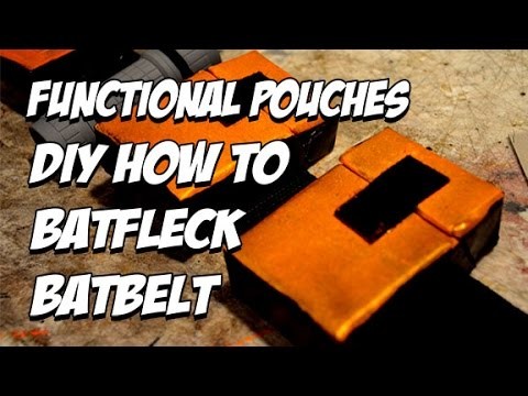 BvS Functional Batbelt how to DiY Batfleck Batman Costume Cosplay part 4