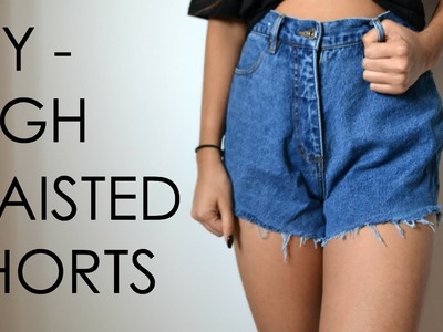 DIY - High Waisted Shorts