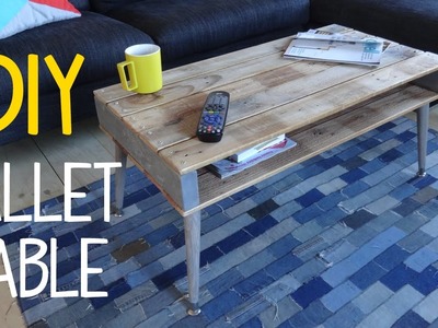 How to Build a Simple Pallet Wood Table
