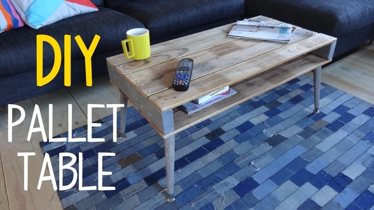How to Build a Simple Pallet Wood Table