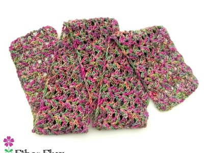 How To Crochet the TulipTree Scarf, Episode 288