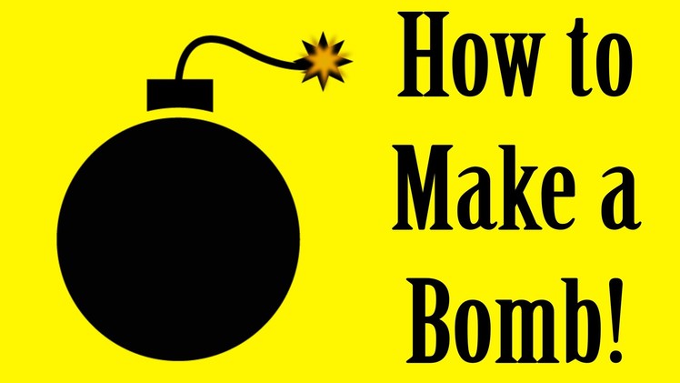 How to Make a Bomb (Old-fashioned Grenade Prop)