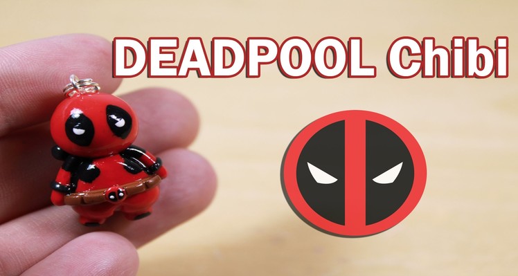 How to Make a Chibi Deadpool Charm - Polymer Clay Tutorial
