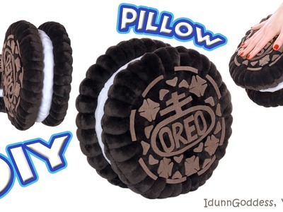 How To Make an Oreo Pillow – DIY Oreo Pillow (tutorial)