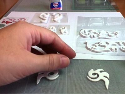 Making foam stamps using die cut shapes