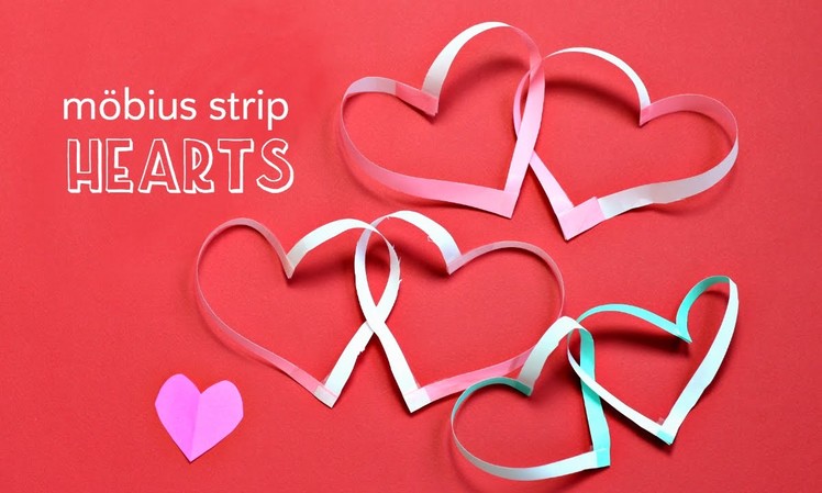 Mobius strip hearts