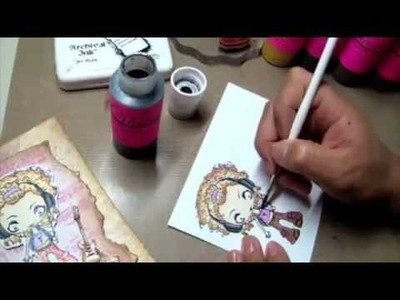 Painting with Lindy's Starburst Stains