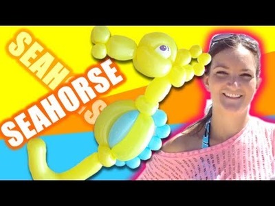 Seahorses on the Beach! Balloon How To - Tutorial Tuesday!