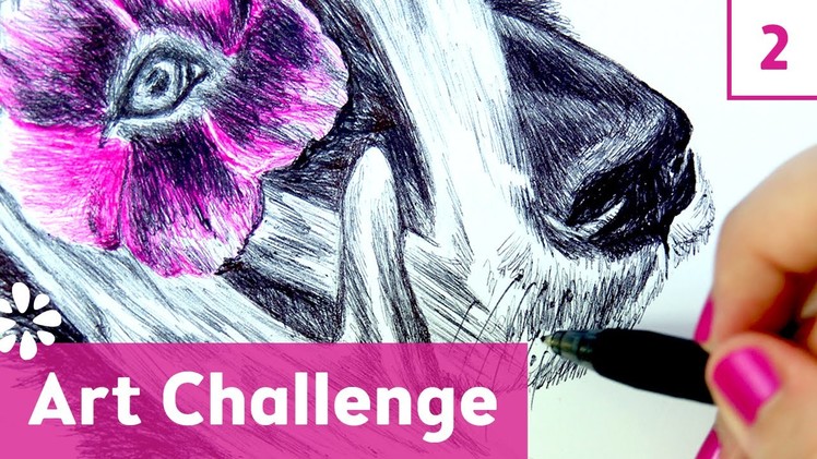 Art Challenge 2: Multiple Exposure, Silhouette, B.W + 1 Color