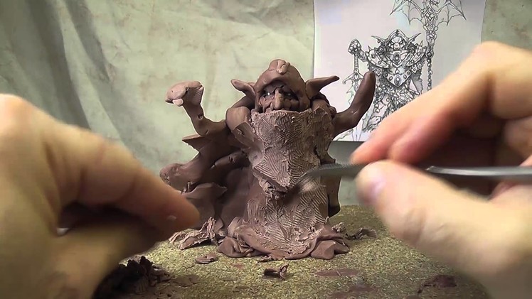 Challenge gobelins with Wayne England and Roquelaine Cyril day 3 in monster Clay plastiline
