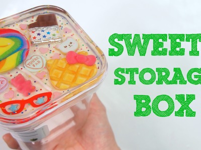 Customizing a Storage Box into a Sweets Themed Box!