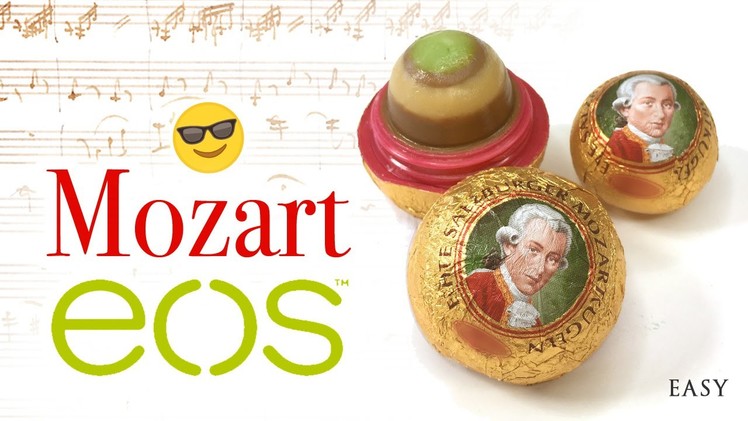 DIY Mozart EOS - How to Make Chocolate Praline Lip Balm!