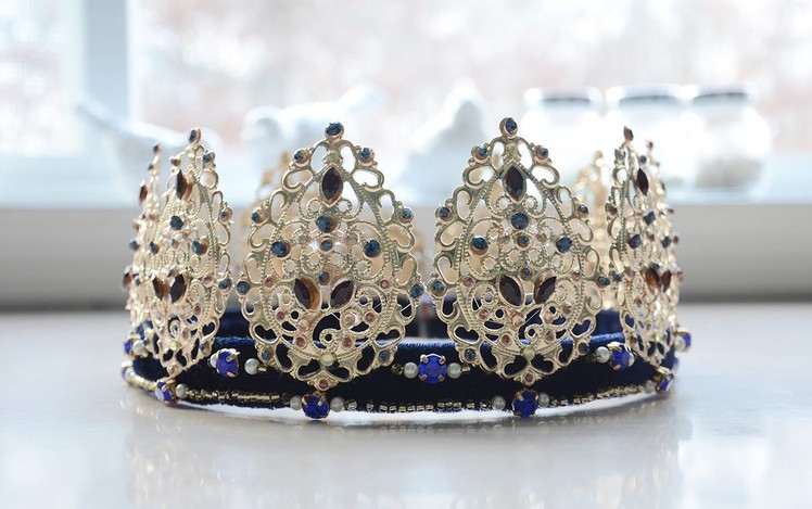 Embellished Brass Crown : Tutorial
