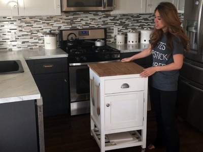 How to Build a Kitchen Island Prep Cart with Ana White
