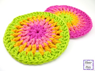 How To Crochet the Simply Cheerful Trivets.Coasters, Episode 297