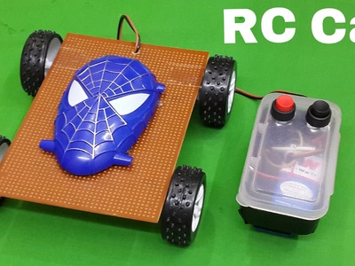 How to Make a Simple Remote Controlled (RC) Car at Home