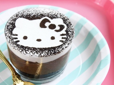 How to Make Hello Kitty No-Bake Cheesecakes!