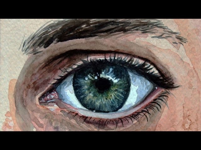 How to Paint an Eye with Watercolor