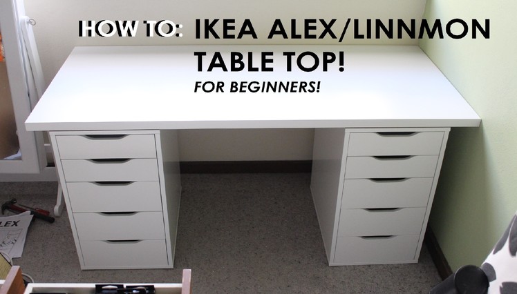 HOW TO SET UP IKEA ALEX.LINNMON DRAWERS - For Beginners! Throwback New Makeup Storage Vlog!