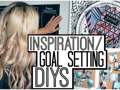 Inspiration.Goal Setting DIYs & Decor!