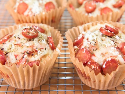 Pizza Cupcakes from Cookies Cupcakes and Cardio