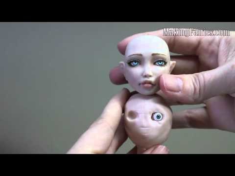Sculpting a BJD Face with Inset Eyes - MakingFairies.com