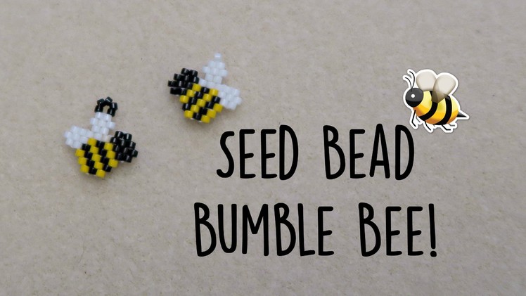Seed Bead Bumble Bee Brick Stitch. Bead Weaving. ¦ The Corner of Craft