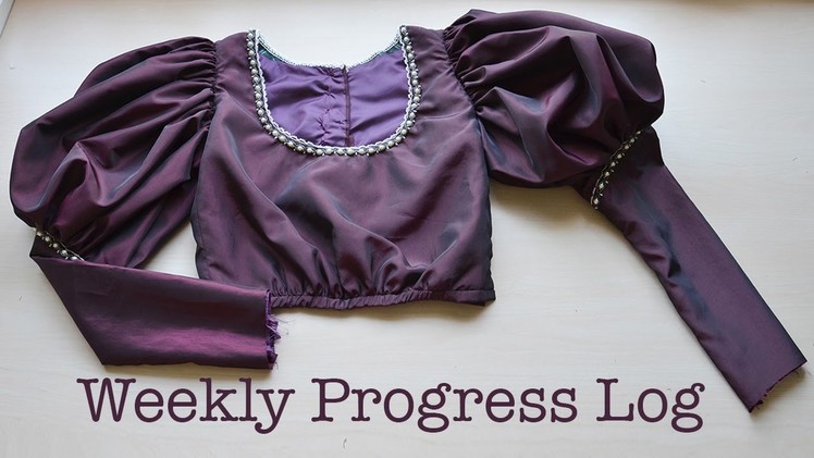 Weekly Progress Log #2 : Sewing & Costumery