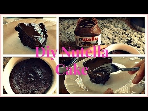 DIY: 5 Minute Nutella Cake