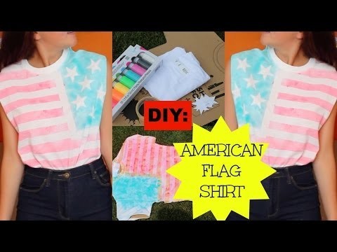 DIY: American Flag Shirt!