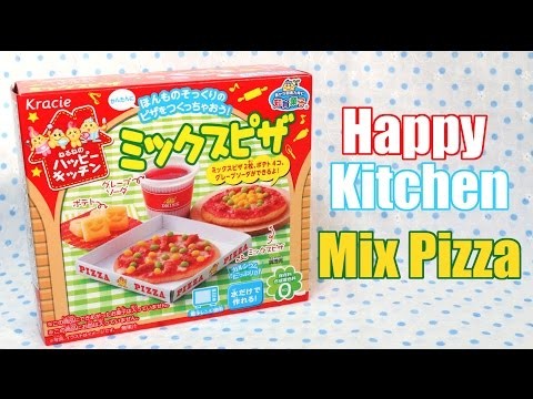 DIY CANDY! HAPPY KITCHEN MIX PIZZA!