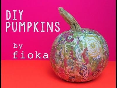 DIY Halloween Pumpkins by Fioka