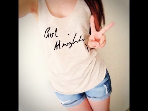 DIY - One Direction "Girl Almighty" T-Shirt